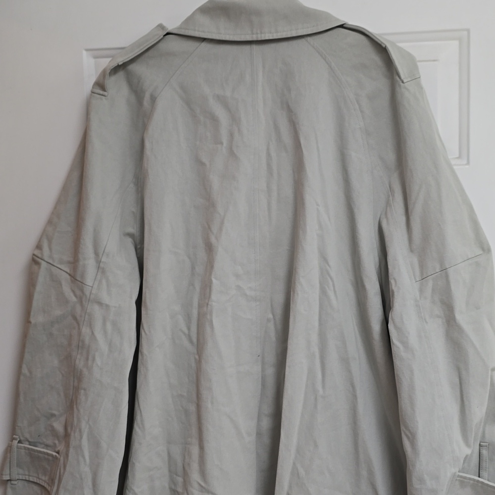 ENTIRE STUDIOS DOUBLE BREASTED COAT PEWTER UNISEX - Picture 9 of 16